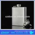 2014Hot sales High quality Stainless steel Hip Flask with funnel